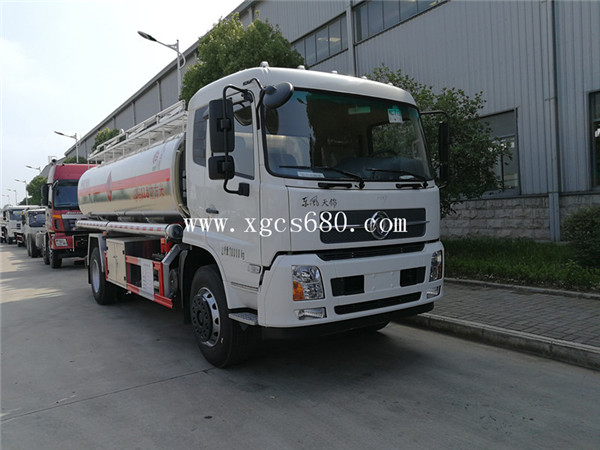 天錦13.8方汽油鋁油罐車加油車