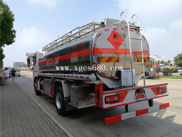 天錦13.8方汽油鋁油罐車加油車