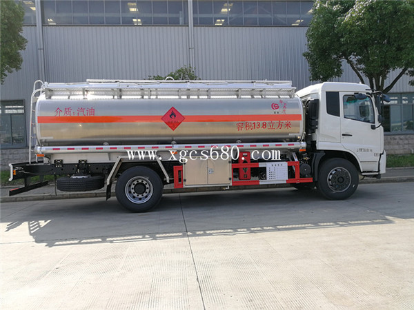 天錦13.8方汽油鋁油罐車加油車