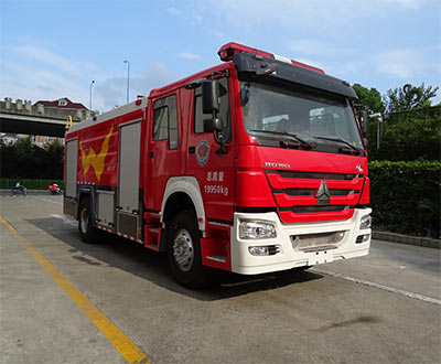 重汽豪沃7.8方│泡沫消防車