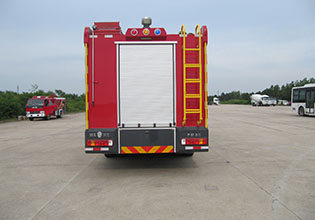 漢江牌HXF5200GXFPM80/HW型泡沫消防車