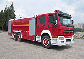 漢江牌HXF5321GXFPM160/HW型泡沫消防車