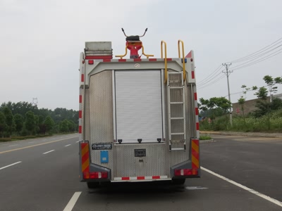 重汽豪沃7方│幹粉泡沫聯用消防車