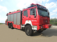 雲鶴牌WHG5210TXFJY280型搶險救援消防車