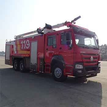 雲鶴牌WHG5320JXFJP18/V型舉高噴射消防車