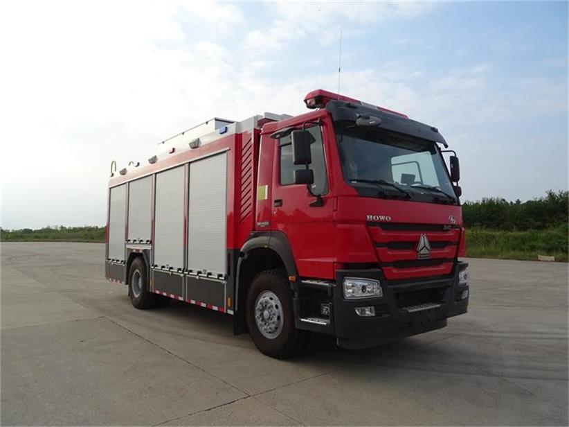 雲鶴牌WHG5160TXFGQ80型供氣消防車